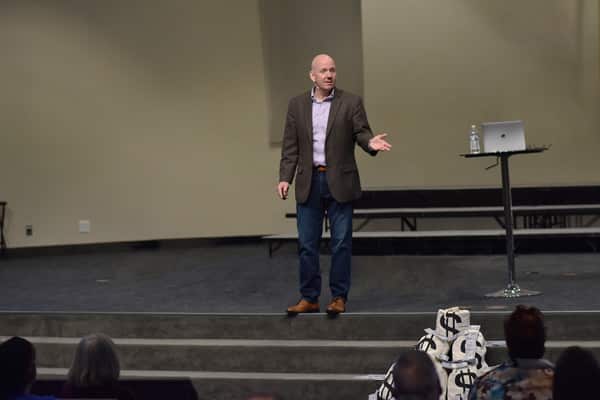 gary-speaking-resized Arblaster Consulting event photo